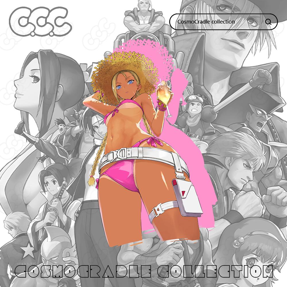 SNK游戏系列 街霸系列 嘉米·怀特 UV转印防水贴纸