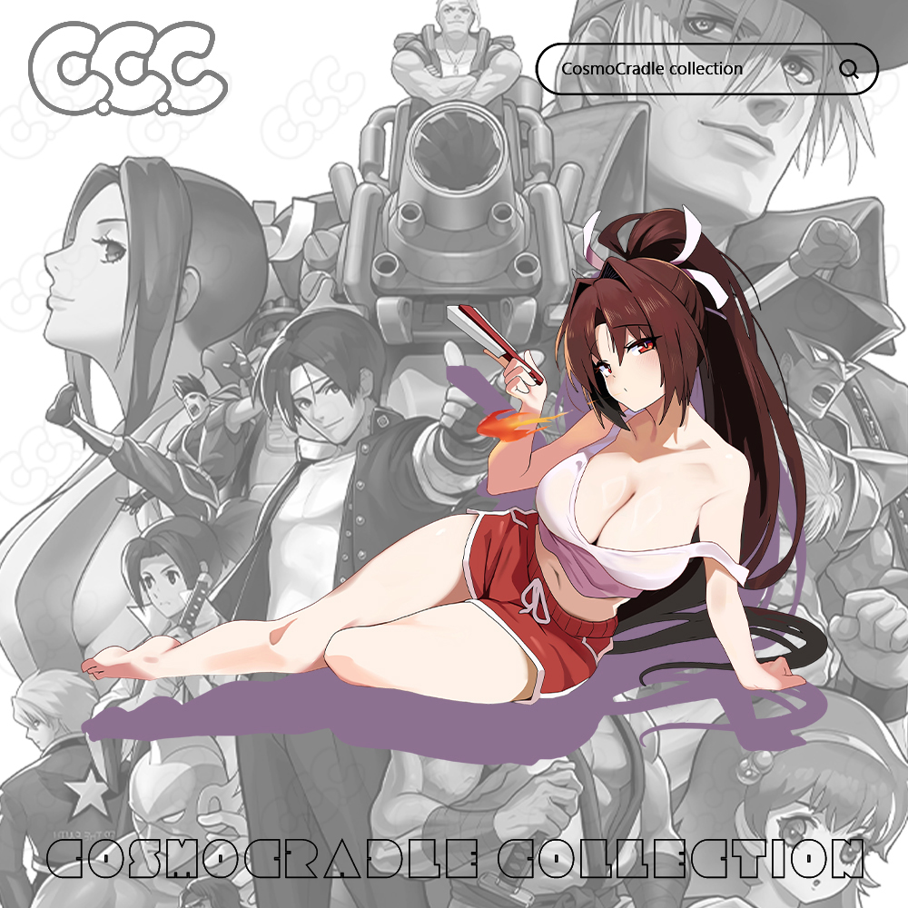 SNK游戏系列 街霸系列 不知火舞 UV转印防水贴纸