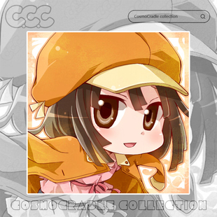 物语系列  千石抚子 UV转印防水贴纸