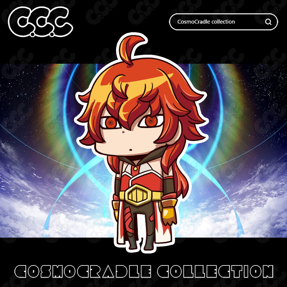 命运冠位指定 FGO Q版 罗摩 UV转印贴纸