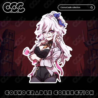 Helltaker风格系列 动漫卡通贴纸 UV转印防水贴纸