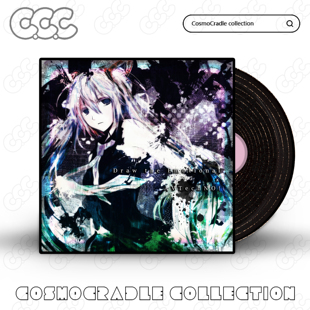 Vocaloid专辑封面系列 黑胶唱片 光盘CD UV转印防水贴纸
