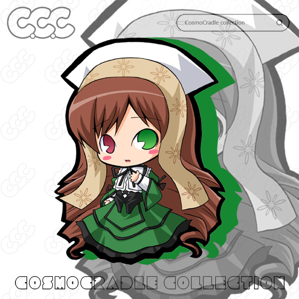 蔷薇少女 翠星石 UV转印防水贴纸