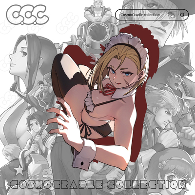 SNK游戏系列 街霸系列 嘉米·怀特 UV转印防水贴纸