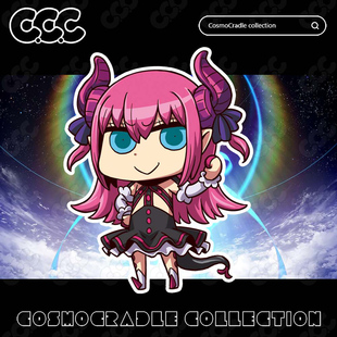 命运冠位指定 FGO Q版贴纸 伊丽莎白巴托里 UV转印防水贴纸