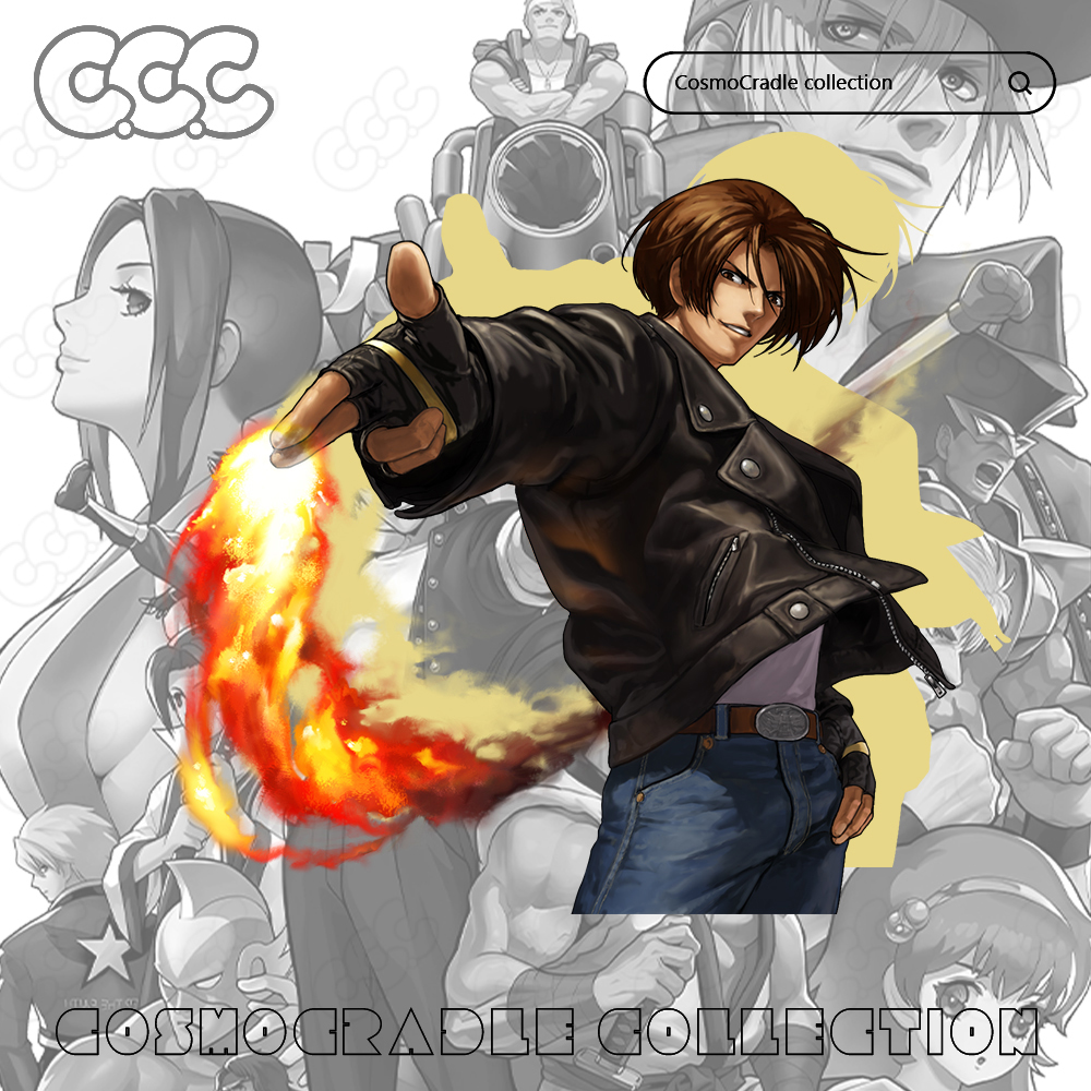 SNK游戏系列 拳皇系列 草薙京 UV转印防水贴纸