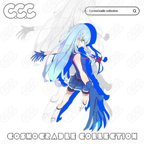 苍蓝钢铁的琶音 伊欧娜 UV转印防水贴纸