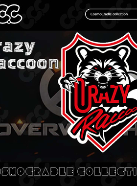 守望先锋联赛 战队队标 Crazy Raccoon