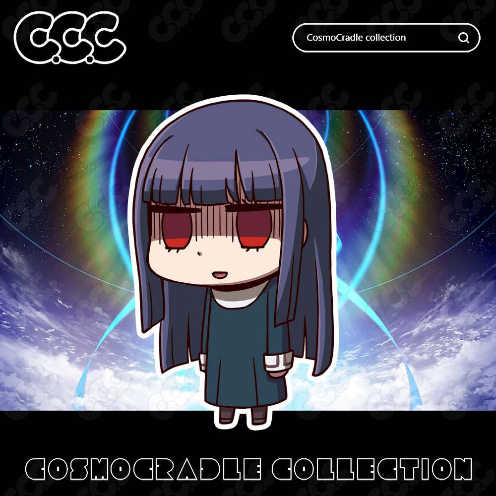 命运冠位指定 FGO Q版贴纸 浅上藤乃 UV转印防水贴纸