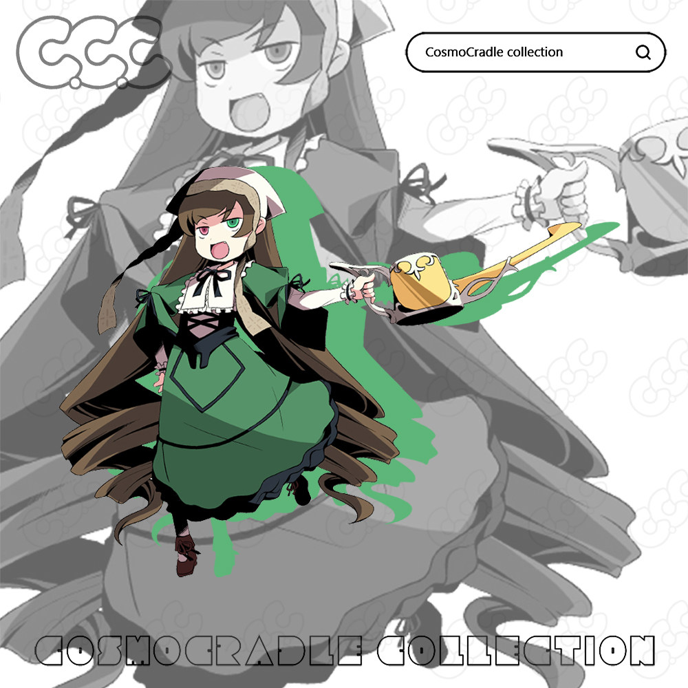 蔷薇少女 翠星石 UV转印防水贴纸