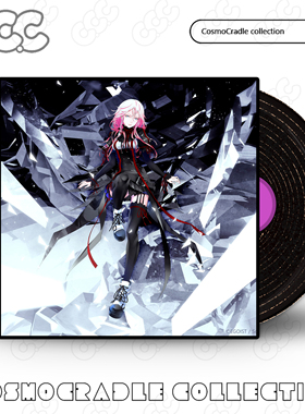 EGOIST专辑封面系列贴纸 黑胶唱片 光盘CD UV转印防水贴纸