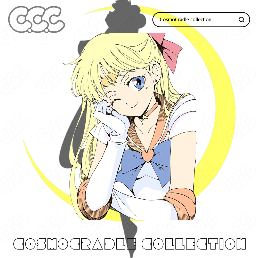 美少女战士 爱野美奈子 UV转印防水贴纸