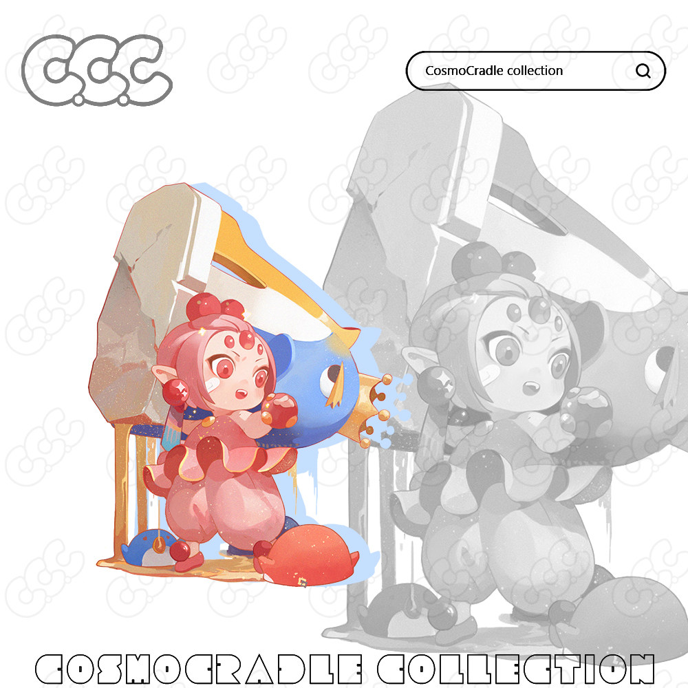 魔卡少女樱 Q版库洛牌拟人 UV转印防水贴纸