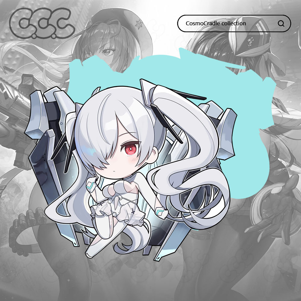 胜利女神：妮姬  灰姑娘 UV转印防水贴纸