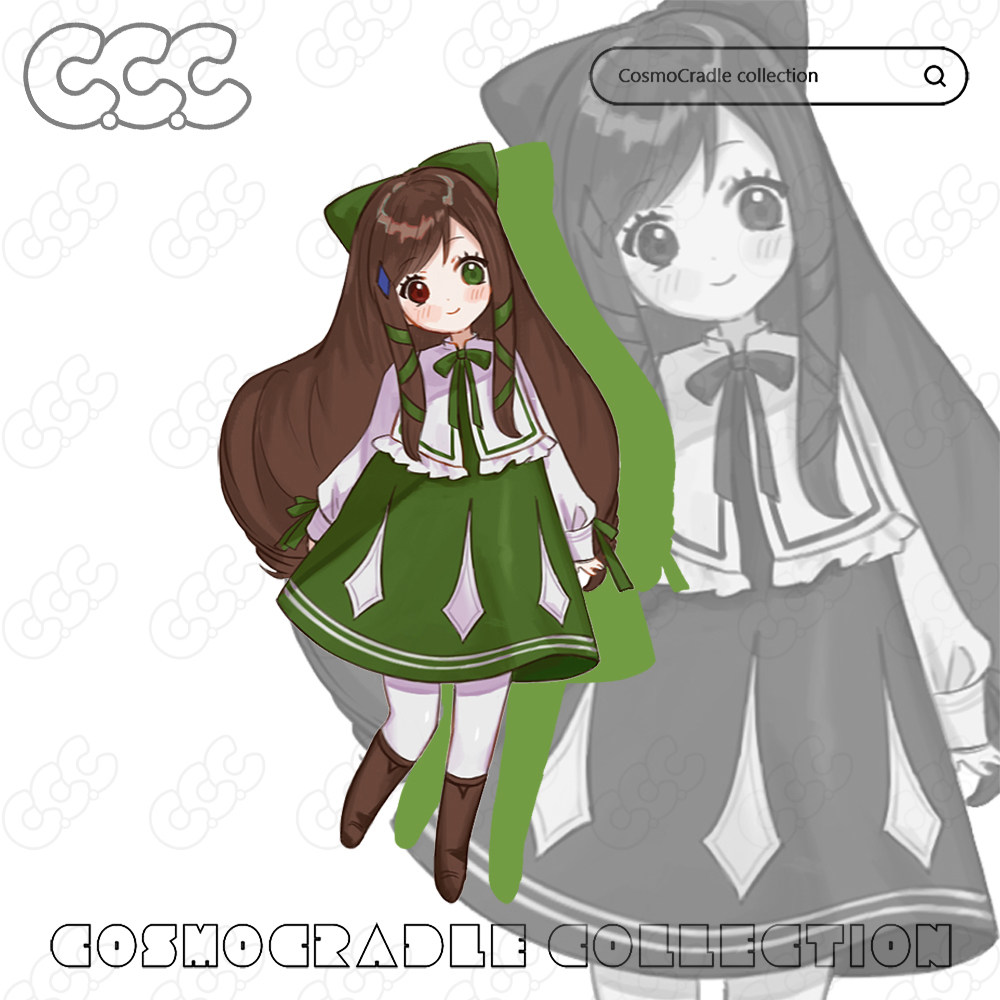 蔷薇少女 翠星石 UV转印防水贴纸