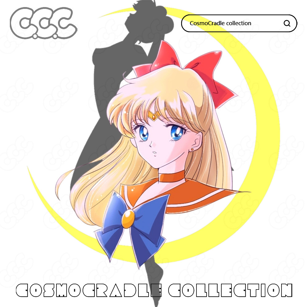 美少女战士 爱野美奈子 UV转印防水贴纸
