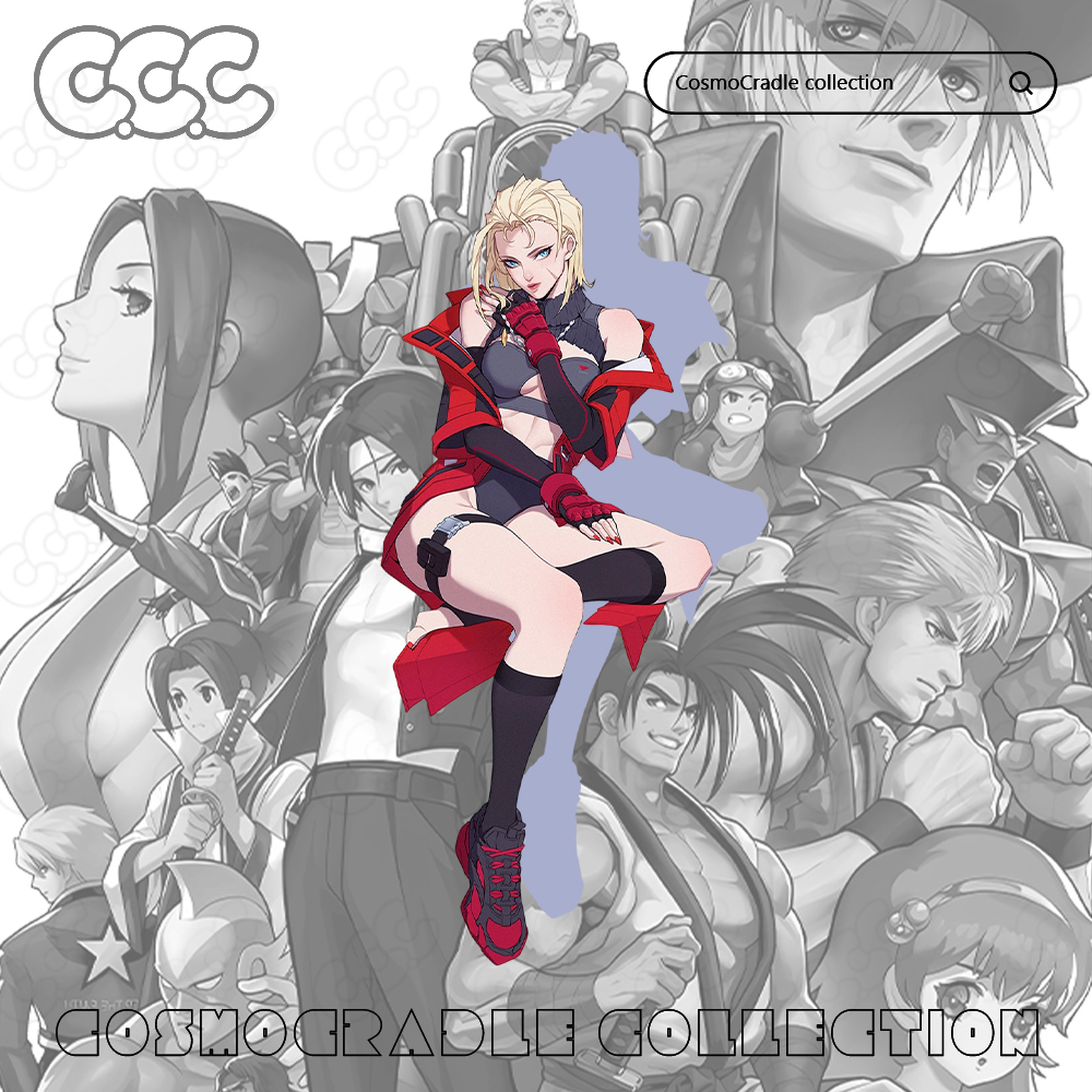 SNK游戏系列 街霸系列 嘉米·怀特 UV转印防水贴纸