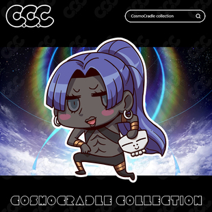 命运冠位指定 FGO Q版 百貌哈桑 UV转印防水贴纸