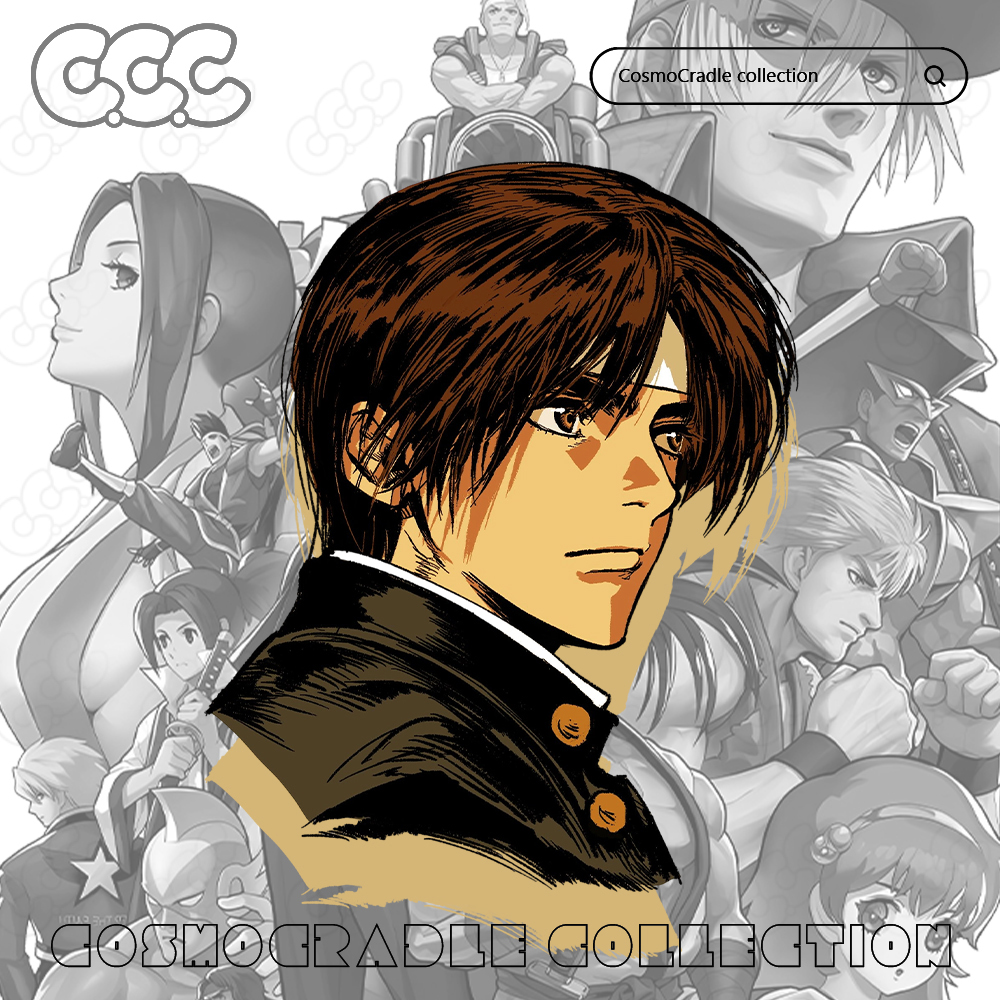 SNK游戏系列 拳皇系列 草薙京 UV转印防水贴纸