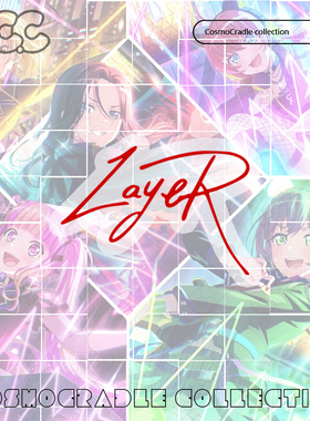 Bang Dream！RAISE A SUILEN和奏瑞依签名贴纸 UV转印防水贴纸