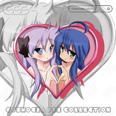 幸运星 泉此方 柊镜 UV转印防水贴纸