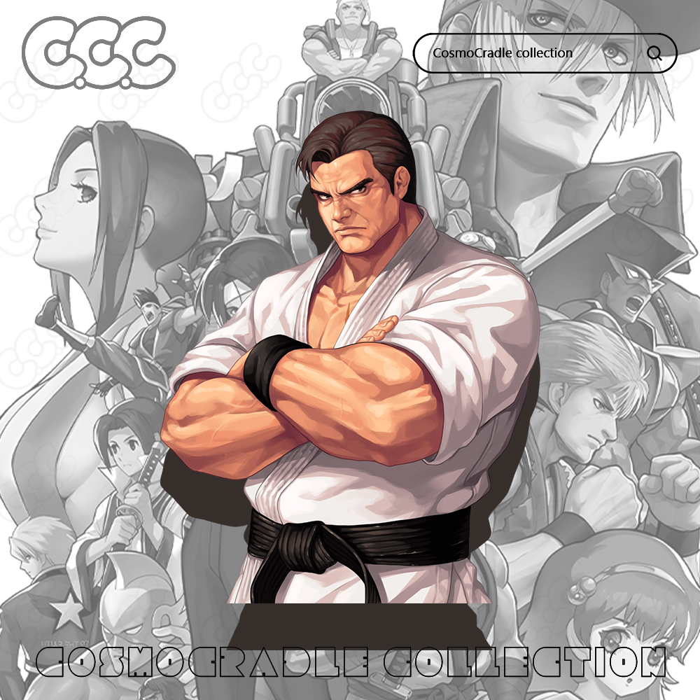 SNK游戏系列 拳皇系列 坂崎琢磨 UV转印防水贴纸