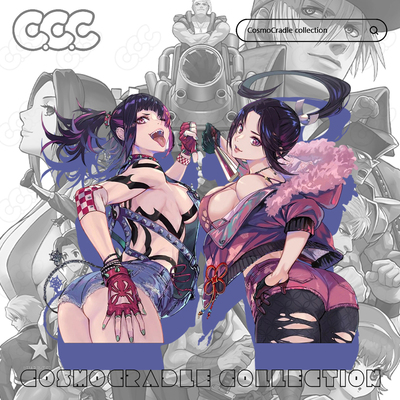 SNK游戏系列 街霸系列 韩蛛俐 不知火舞 UV转印防水贴纸