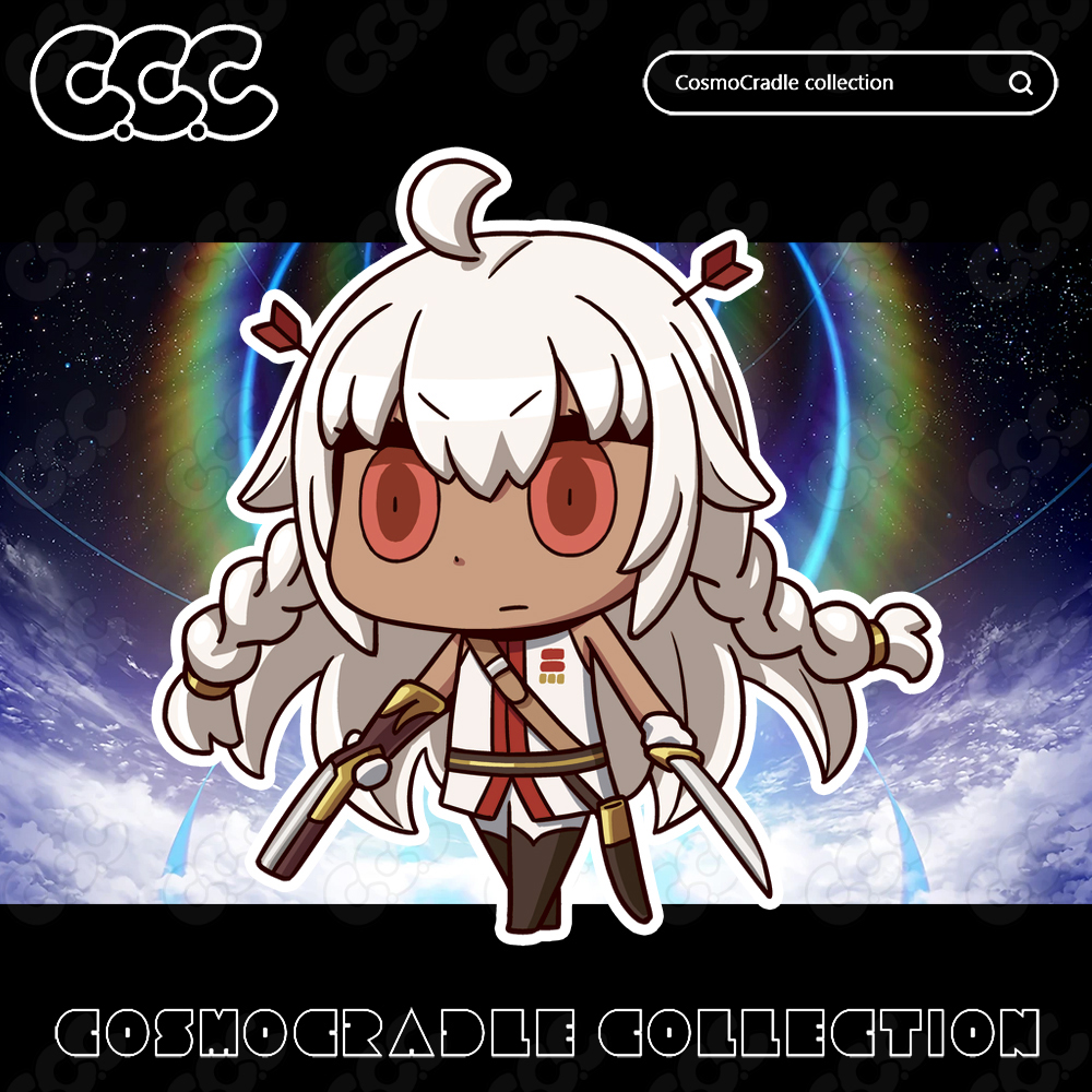 命运冠位指定 FGO Q版 拉克什米・芭伊 UV转印防水贴纸