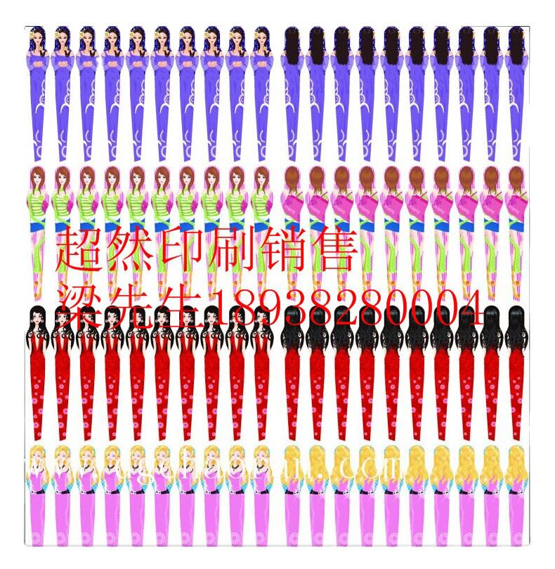 指甲钳热转印纸，眉夹热升华纸，指甲矬热升华转印纸披覆纸