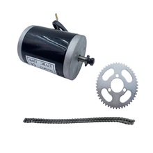 MY6812 24v100w小冲浪电动滑板车电机12V120W光轴改装马达船模150