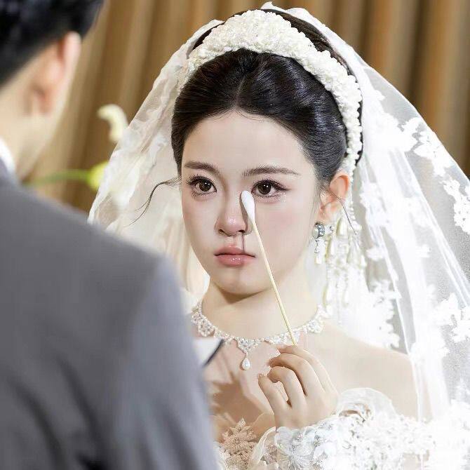 新娘超大号止泪棒防花妆棉签
