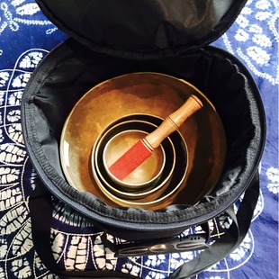 德瑞terre颂钵包水晶钵包singing bowl专业级加厚进口适配