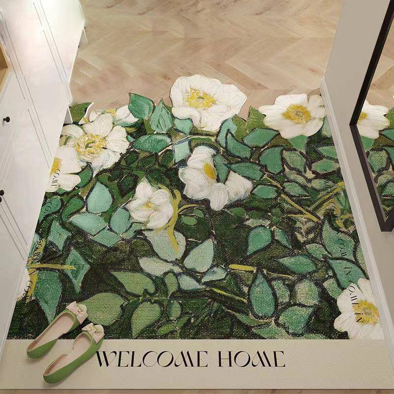 皮革地垫可裁剪垫子进门入户门地垫可擦免洗门口地垫脚垫门垫