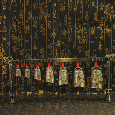 采耳辅助道具设备编钟大铃铛乐器西安兵马俑工艺品旅游纪念品摆件