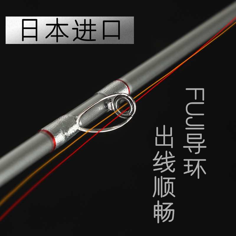 翘嘴筏 岸抛远投钛合金微铅桥筏海筏长节阀岸钓筏钓抛投筏竿套装