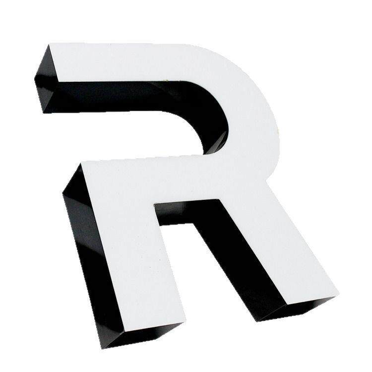 吸塑发光字户外不锈钢亚克力logo招牌广告牌不锈钢树脂门头招牌