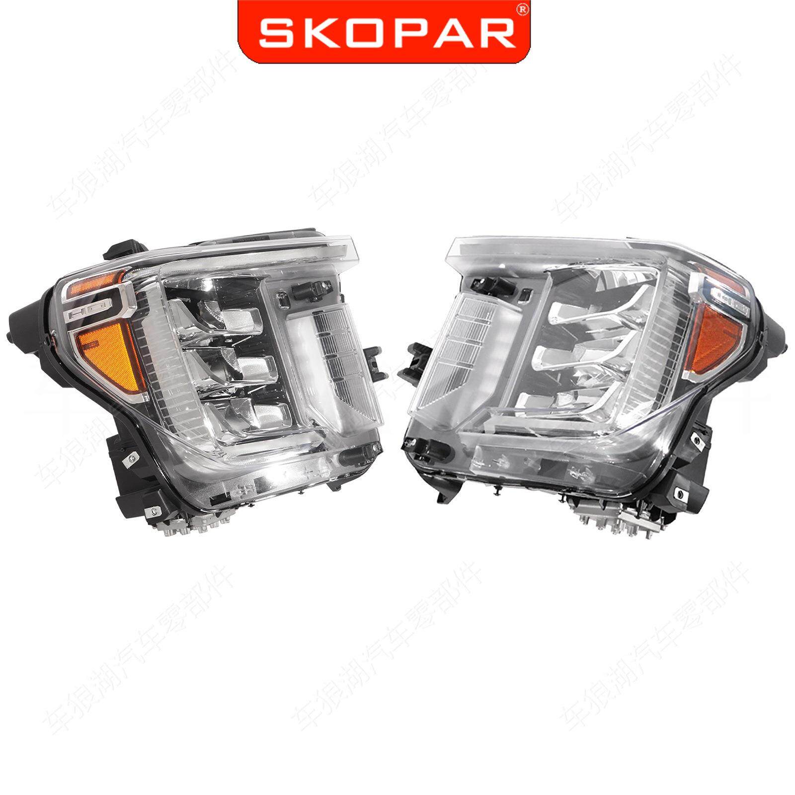适用GMCSierra2500HD2020-2023前大灯前照灯行车灯