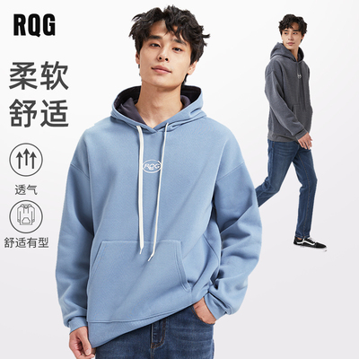 男生秋冬卫衣加绒卫裤小脚宽松休闲长裤子2025新款青少年运动裤