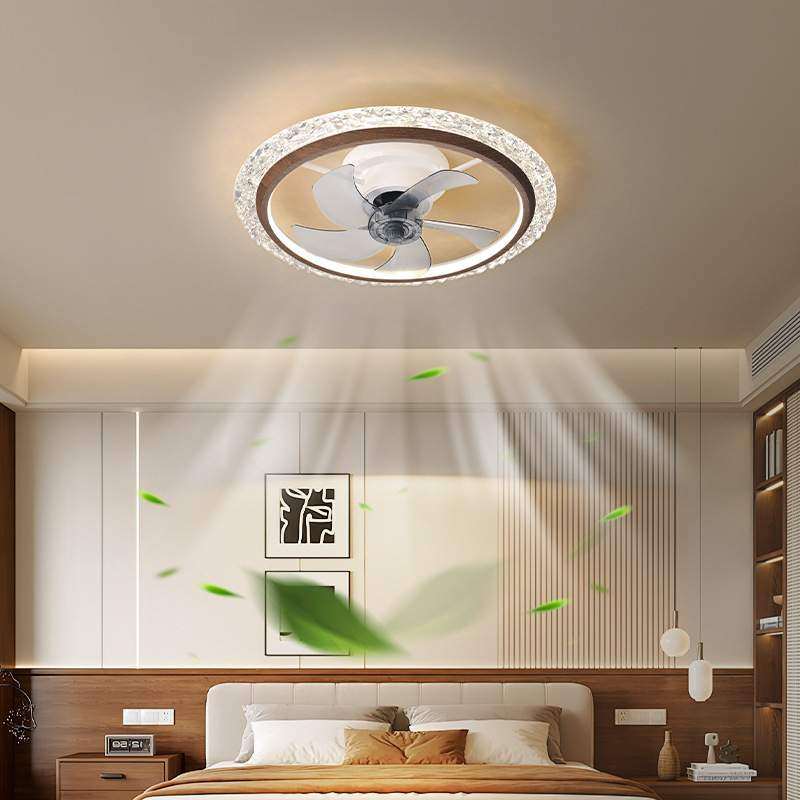 风扇灯中古侘寂风卧室灯吸顶一体电扇灯设计师创意高级感主卧灯具,3C数码配件,USB灯,淘宝优惠券,粉丝福利购,淘宝优惠卷