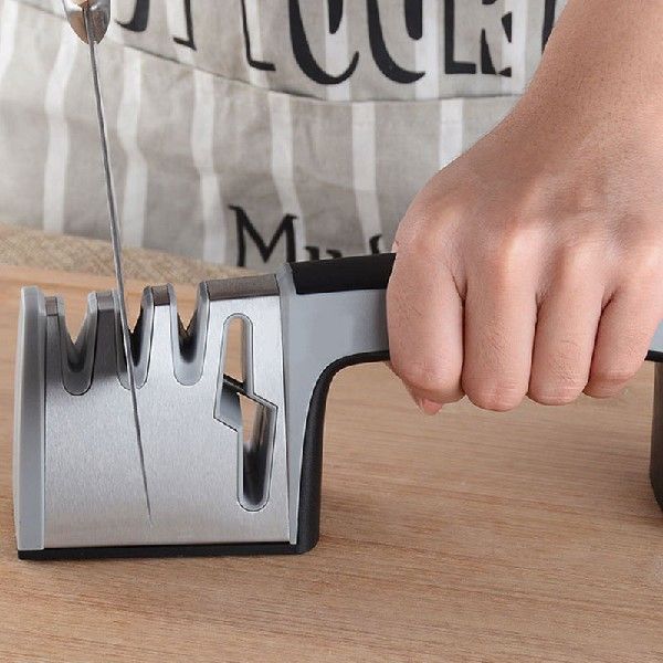 4 in 1 Cutter Sharpener for Kitchen Scissors 4-Stage