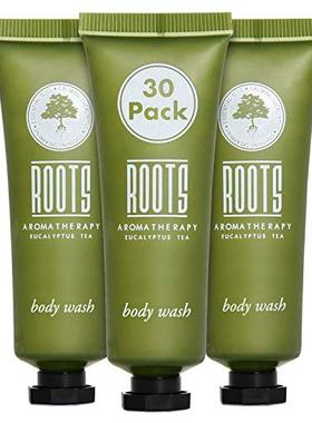 ROOTS AROMATHERAPY 1floz/30mL Body Wash Travel Size Hotel Bu