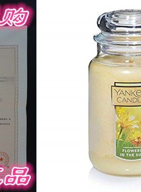 Yankee Candle Large Jar Candle, Flowers in The Sun
