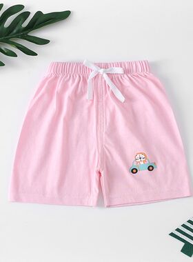 好货夏装儿童短裤外穿2024夏季新款韩版纯棉男女宝宝小童夏裤单件