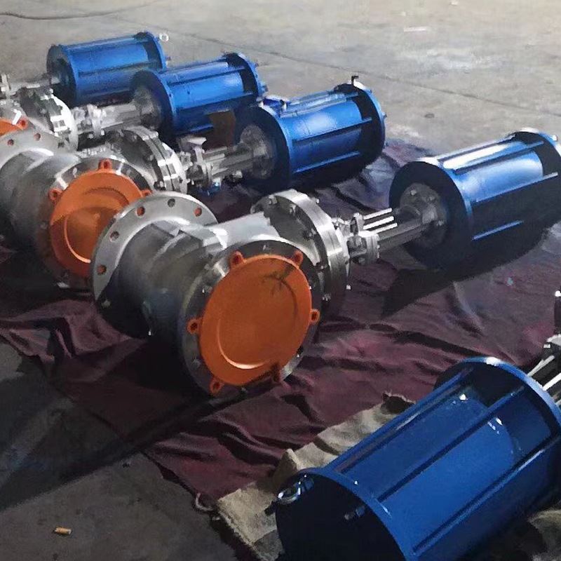 重型碳钢法兰停止阀 气动停止阀 J641H-16C 铸钢法兰停止阀