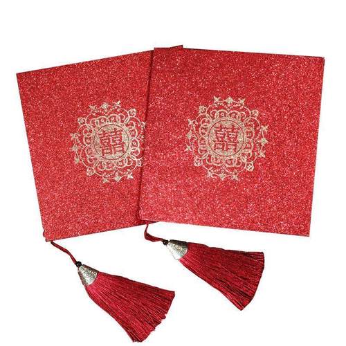 父母致辞卡证婚人发言中式婚礼誓言卡誓词宣言本卡片结婚用品大全