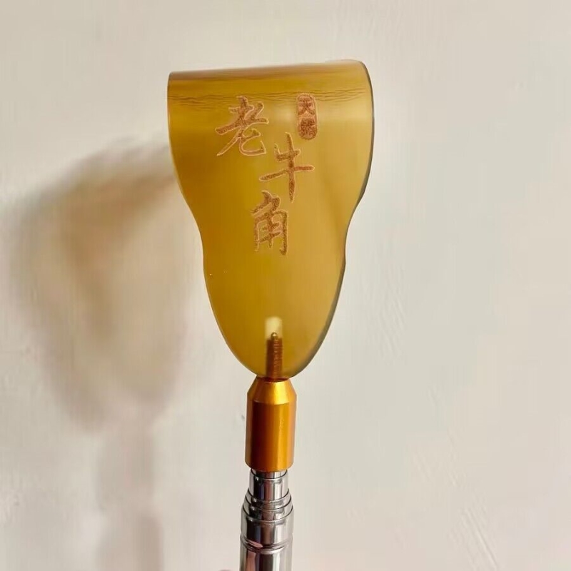 天然牛角痒痒挠伸缩不求人抓背神器扒背抓痒器全身背部耙老头乐