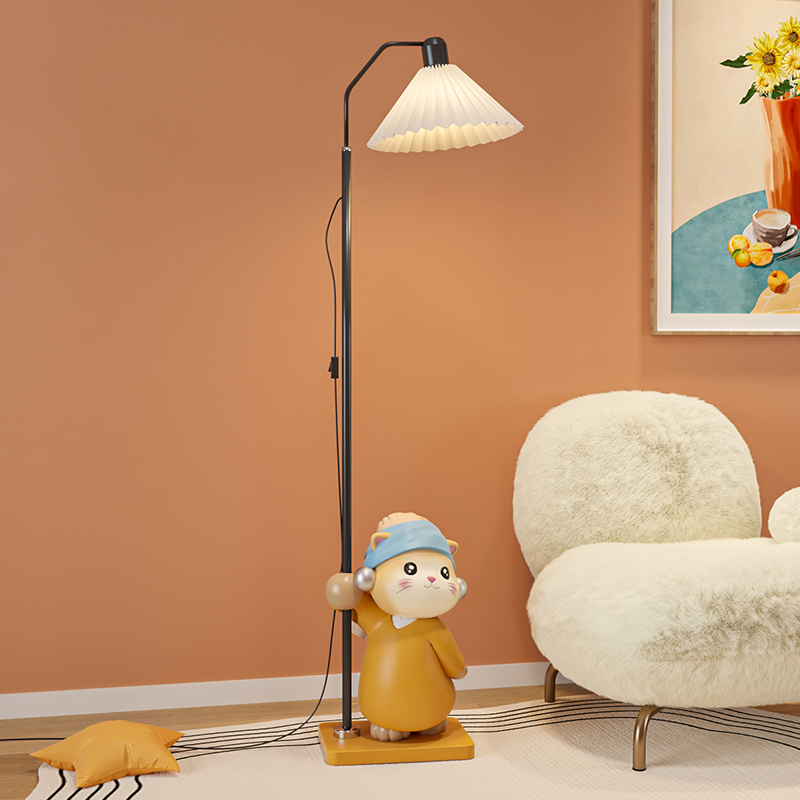 艺术猫卧室床头落地灯摆件创意家居客厅儿童房装饰品乔迁搬家礼物