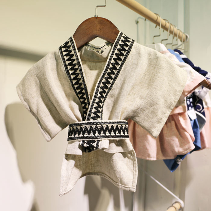 Dogs and cats spring and summer thin national style Hanfu