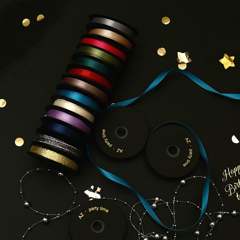 gift ribbon 6mm packaging ribbons roll