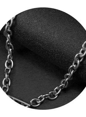 Titanium steel love necklace ins tide hip-hop personality